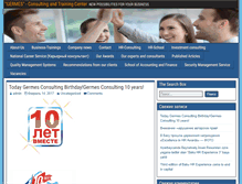 Tablet Screenshot of germesconsulting.com